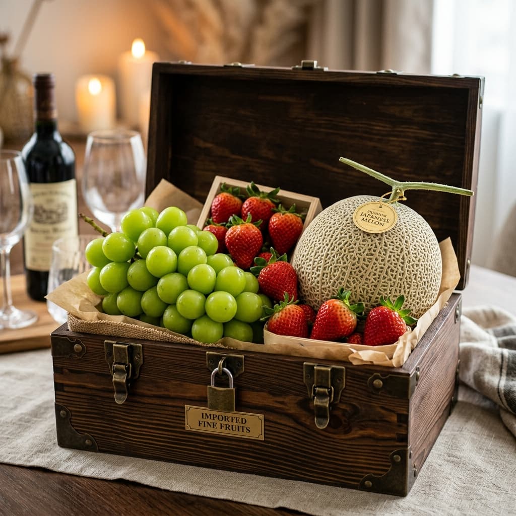 Shine Muscat Luxury Wooden Box